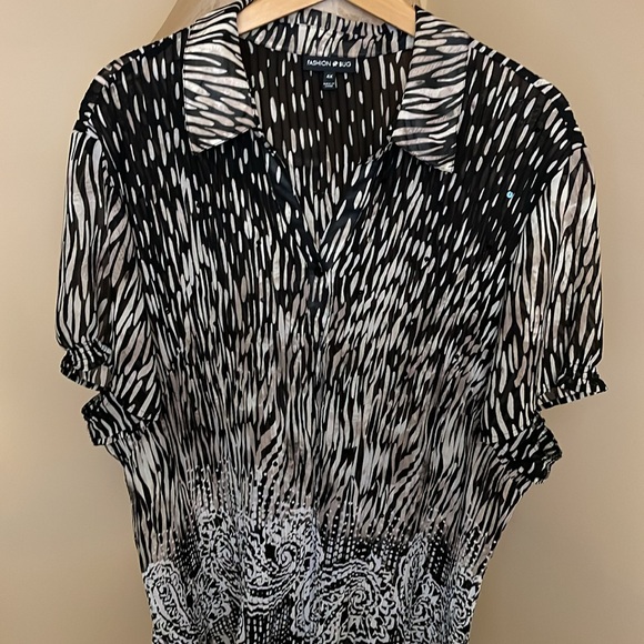 Animal Print Size 4X EUC - Picture 5 of 12